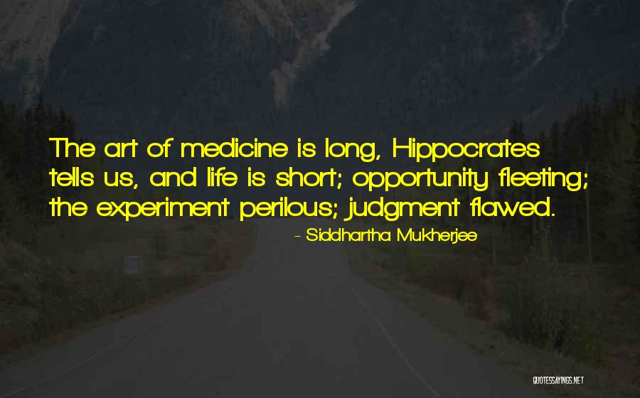 Medicine And Art Quotes By Siddhartha Mukherjee