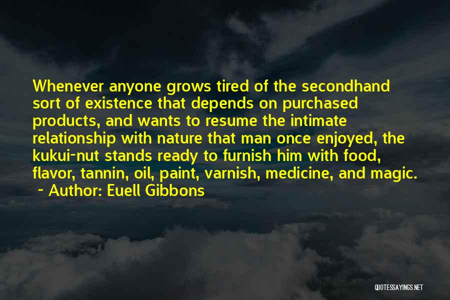 Medicine And Food Quotes By Euell Gibbons