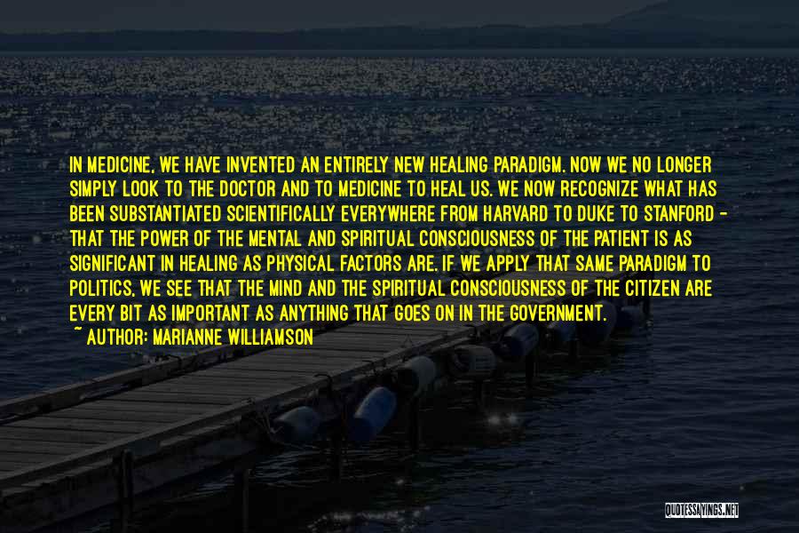 Medicine And Healing Quotes By Marianne Williamson