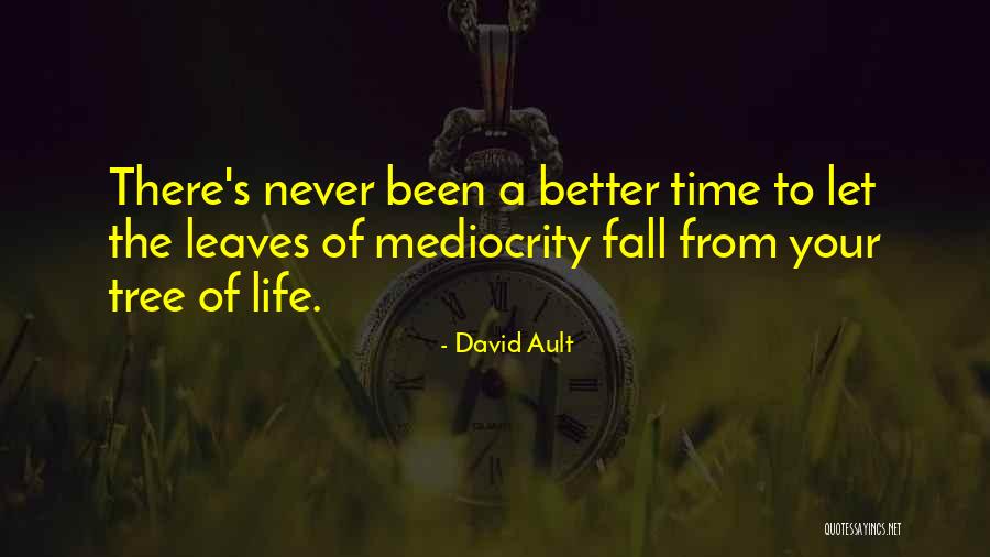 Mediocrity Excellence Quotes By David Ault Mediocrity Excellence Quotes By David Ault