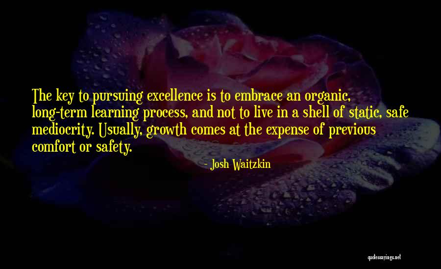 Mediocrity Excellence Quotes By Josh Waitzkin Mediocrity Excellence Quotes By Josh Waitzkin