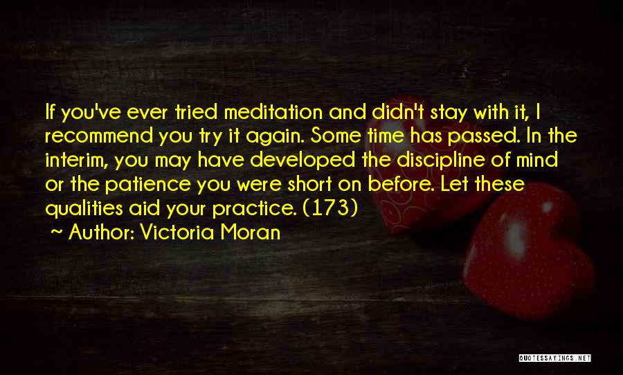 Meditation And Prayer Quotes By Victoria Moran