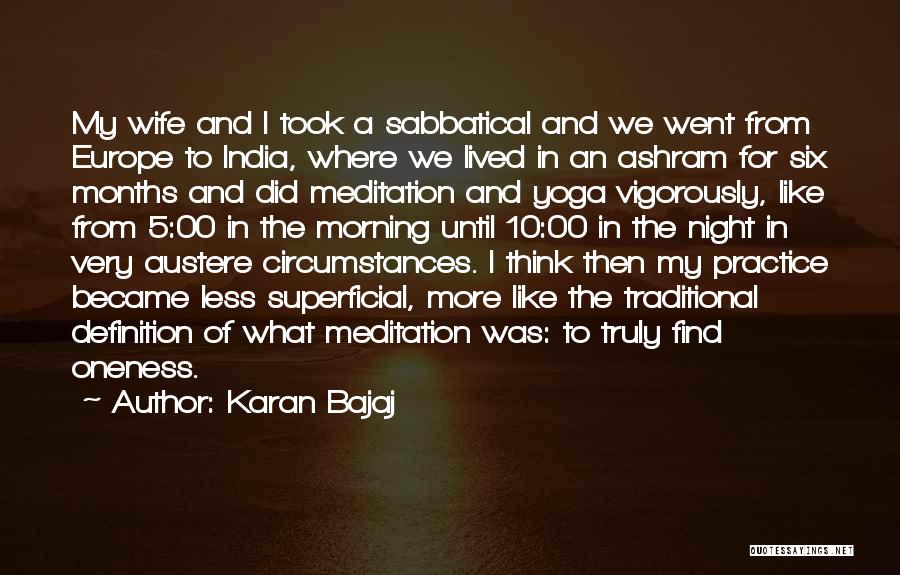 Meditation And Yoga Quotes By Karan Bajaj