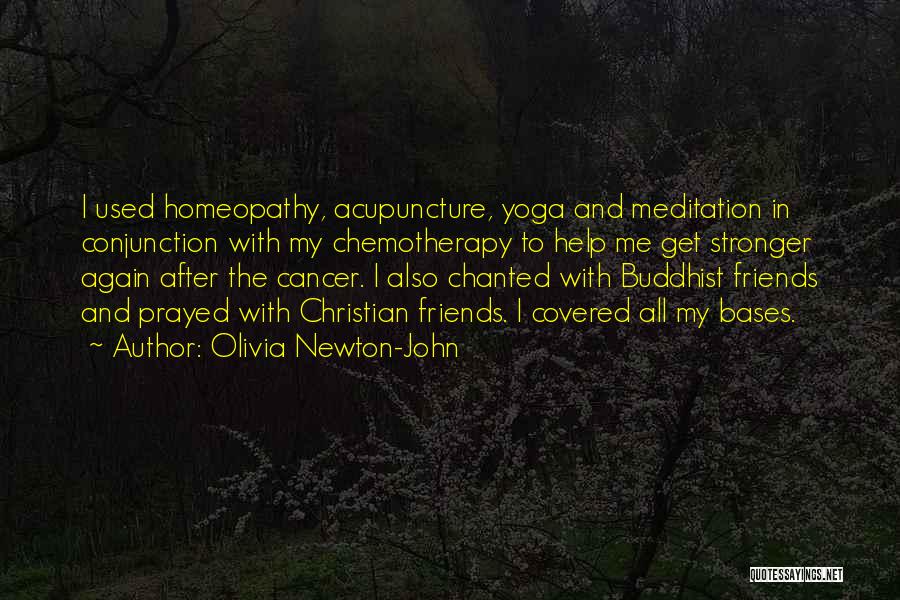 Meditation And Yoga Quotes By Olivia Newton-John