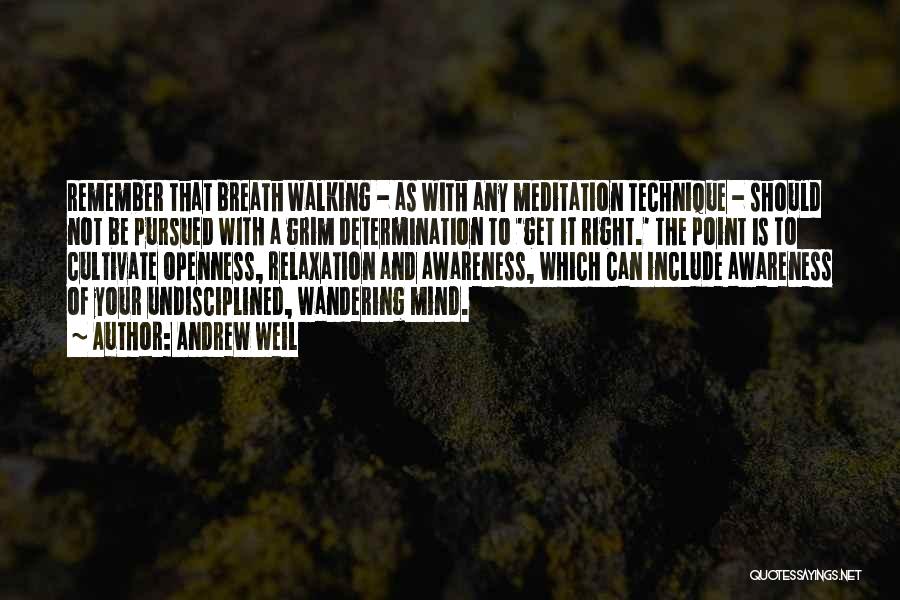 Meditation Mind Quotes By Andrew Weil