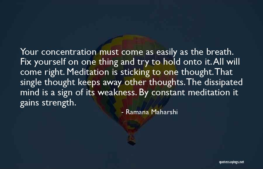 Meditation Mind Quotes By Ramana Maharshi