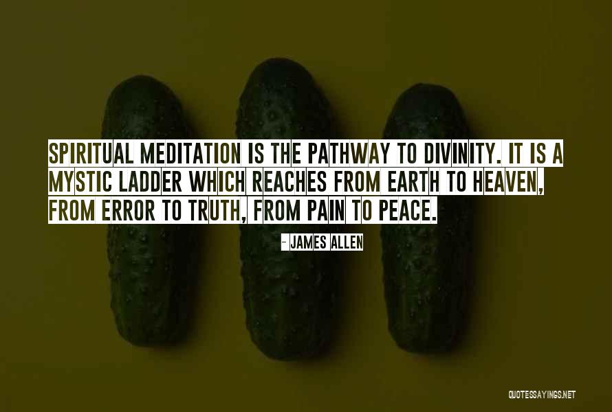 Meditation Mystic Quotes By James Allen Meditation Mystic Quotes By James Allen