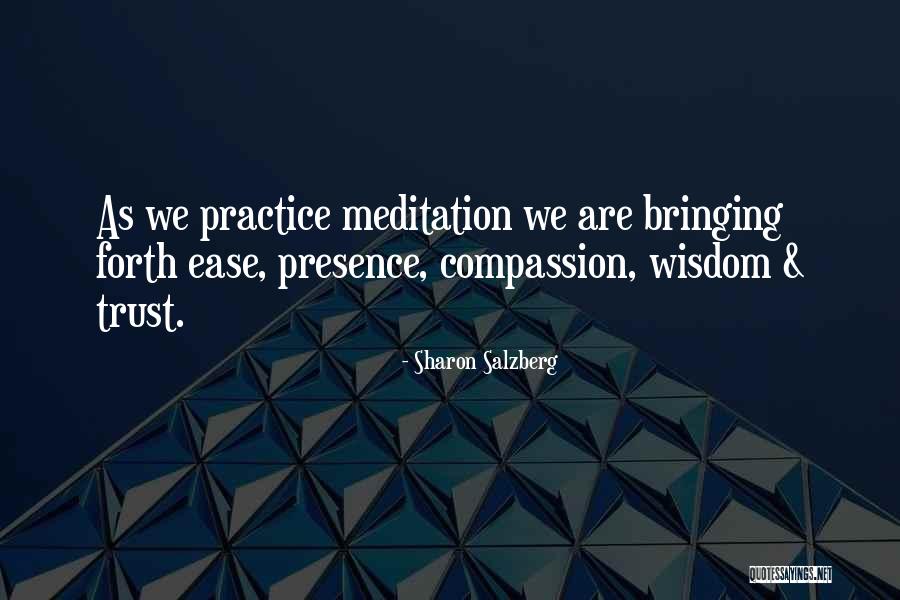 Meditation Practice Quotes By Sharon Salzberg Meditation Practice Quotes By Sharon Salzberg