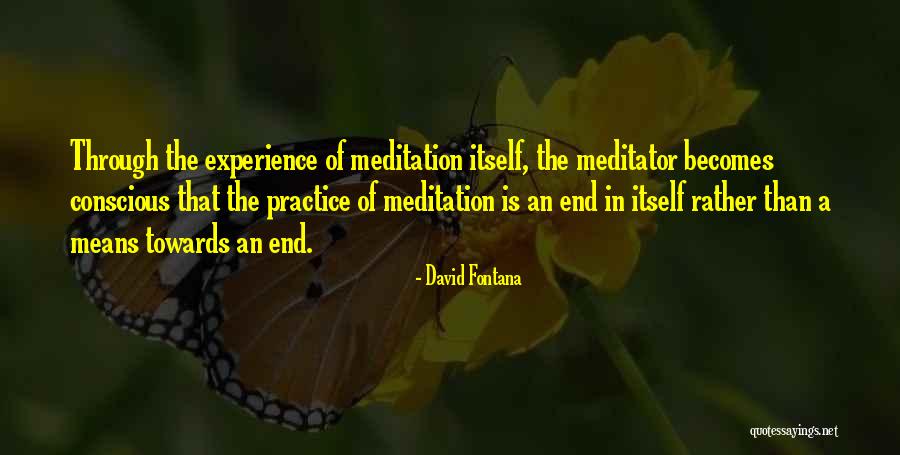 Meditator Quotes By David Fontana Meditator Quotes By David Fontana