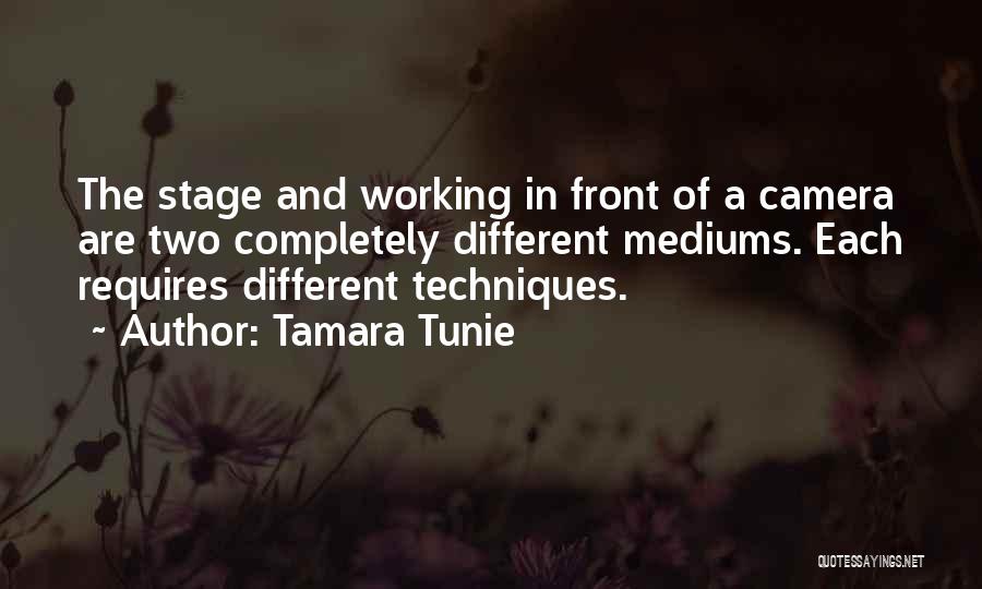 Mediums Quotes By Tamara Tunie