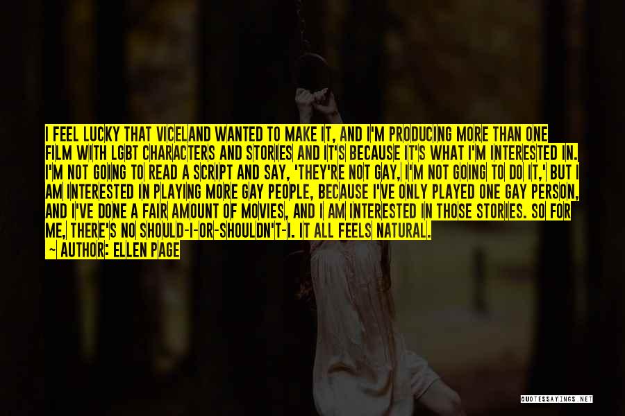 Medlance Quotes By Ellen Page