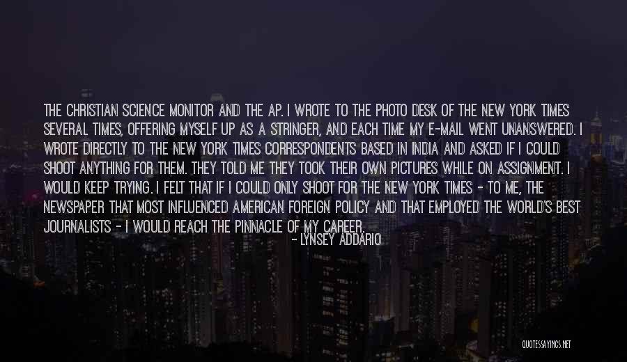 Medlands Quotes By Lynsey Addario Medlands Quotes By Lynsey Addario