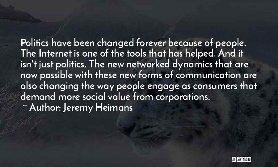 Medrar Logo Quotes By Jeremy Heimans