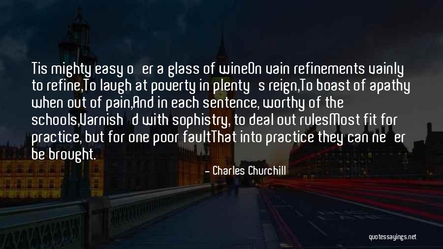 Medreseja Quotes By Charles Churchill Medreseja Quotes By Charles Churchill