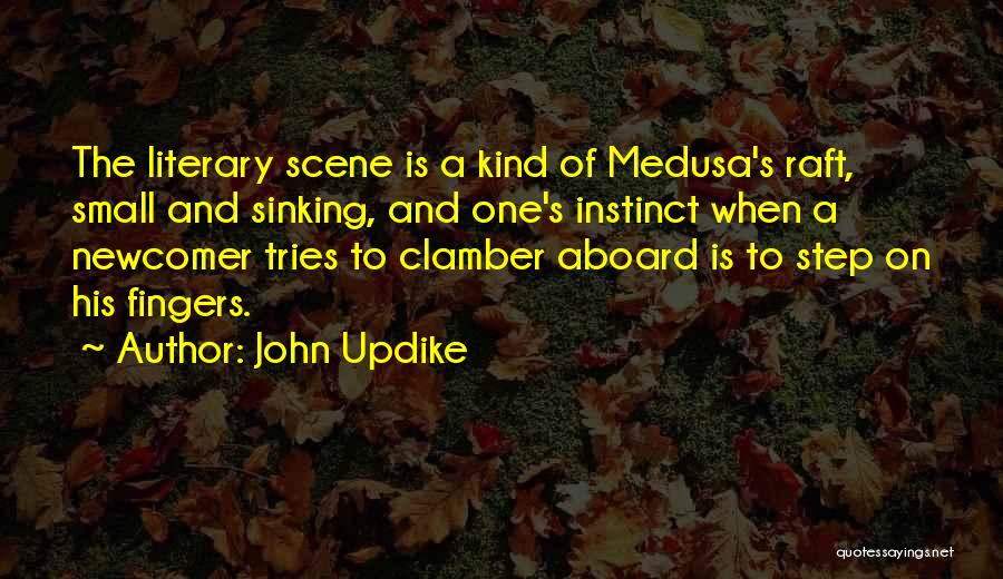 Medusa Quotes By John Updike