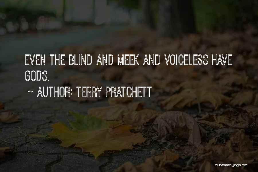 Meek Quotes By Terry Pratchett
