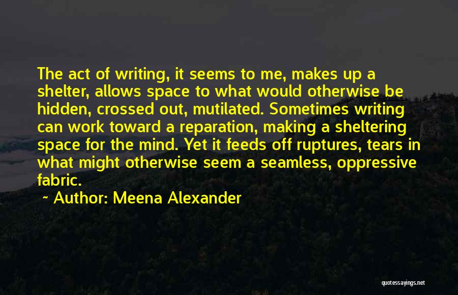 Meena Alexander Quotes 1483997