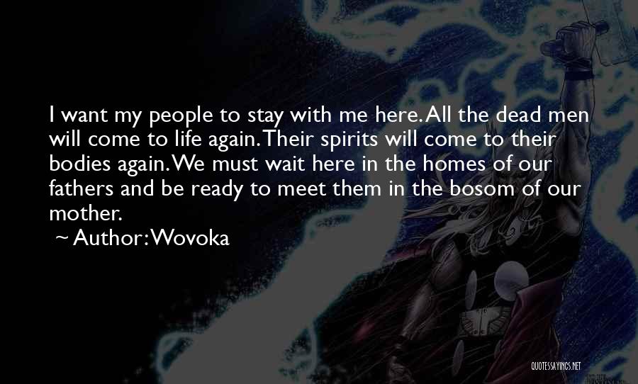 Meet Again Quotes By Wovoka