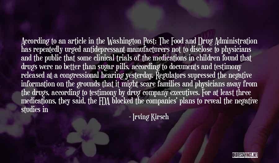 Meeteth Quotes By Irving Kirsch Meeteth Quotes By Irving Kirsch