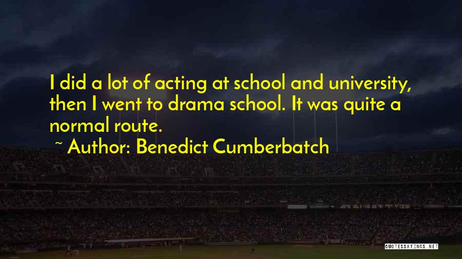 Meethe Bol Quotes By Benedict Cumberbatch