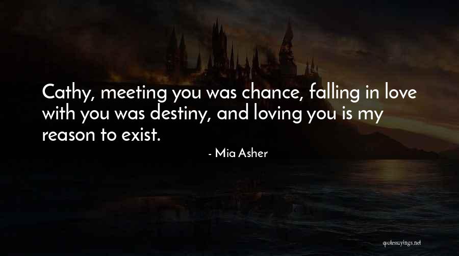 Meeting By Chance Quotes By Mia Asher Meeting By Chance Quotes By Mia Asher
