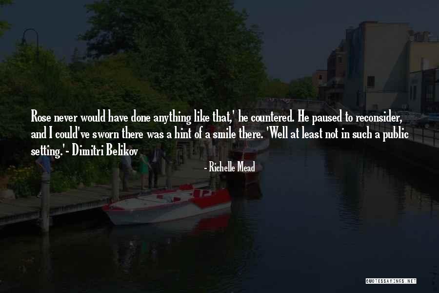 Meeting Each Other Halfway Quotes By Richelle Mead Meeting Each Other Halfway Quotes By Richelle Mead