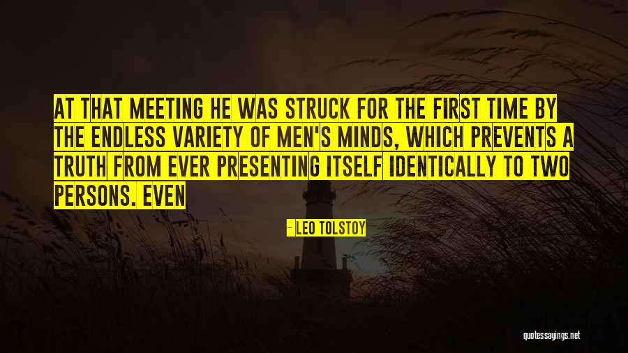 Meeting For First Time Quotes By Leo Tolstoy Meeting For First Time Quotes By Leo Tolstoy