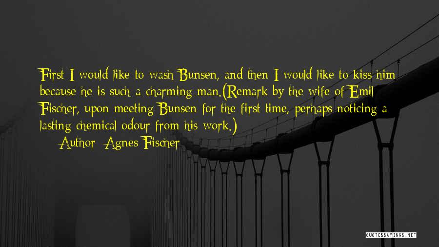 Meeting For The First Time Quotes By Agnes Fischer