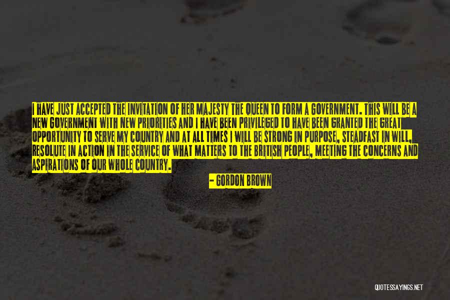 Meeting Great People Quotes By Gordon Brown Meeting Great People Quotes By Gordon Brown