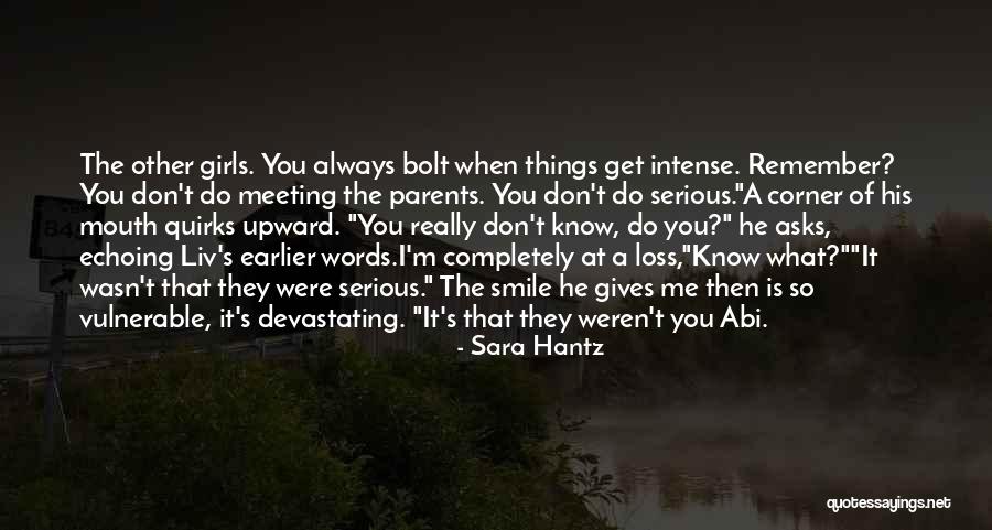 Meeting His Parents Quotes By Sara Hantz Meeting His Parents Quotes By Sara Hantz