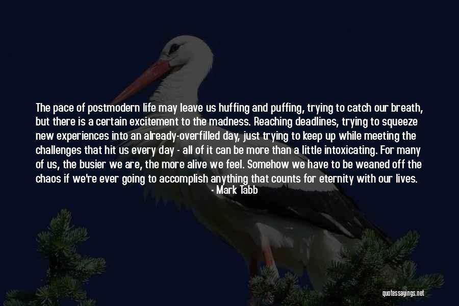 Meeting Life's Challenges Quotes By Mark Tabb Meeting Life's Challenges Quotes By Mark Tabb