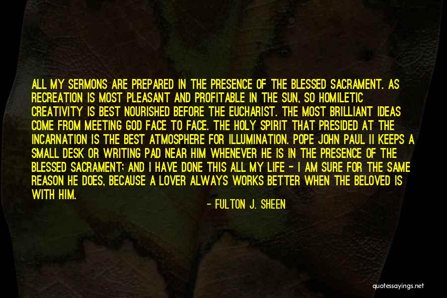Meeting Someone For A Reason Quotes By Fulton J. Sheen Meeting Someone For A Reason Quotes By Fulton J. Sheen