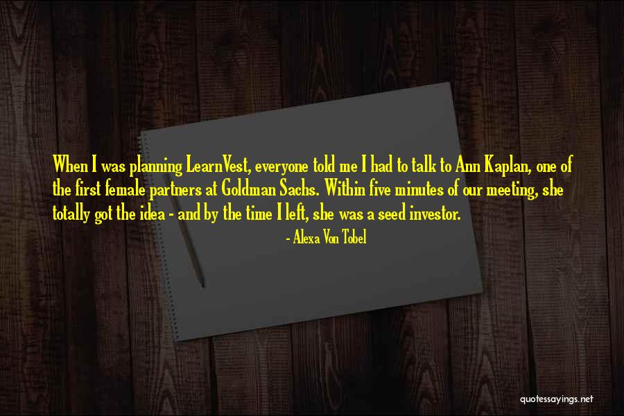 Meeting Someone For The First Time Quotes By Alexa Von Tobel Meeting Someone For The First Time Quotes By Alexa Von Tobel
