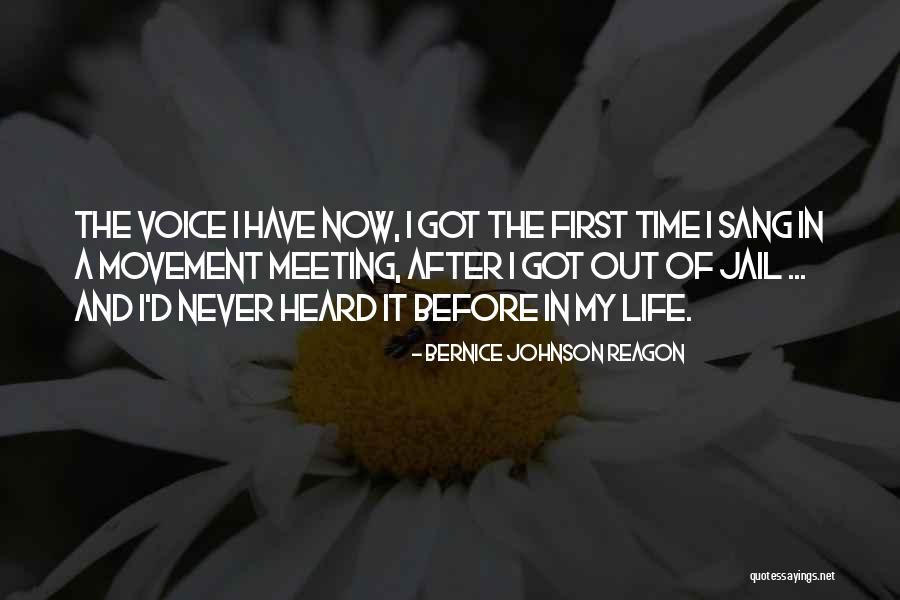 Meeting Someone For The First Time Quotes By Bernice Johnson Reagon Meeting Someone For The First Time Quotes By Bernice Johnson Reagon