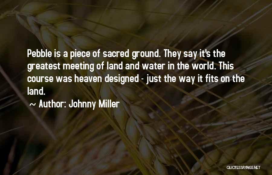 Meeting Someone In Heaven Quotes By Johnny Miller