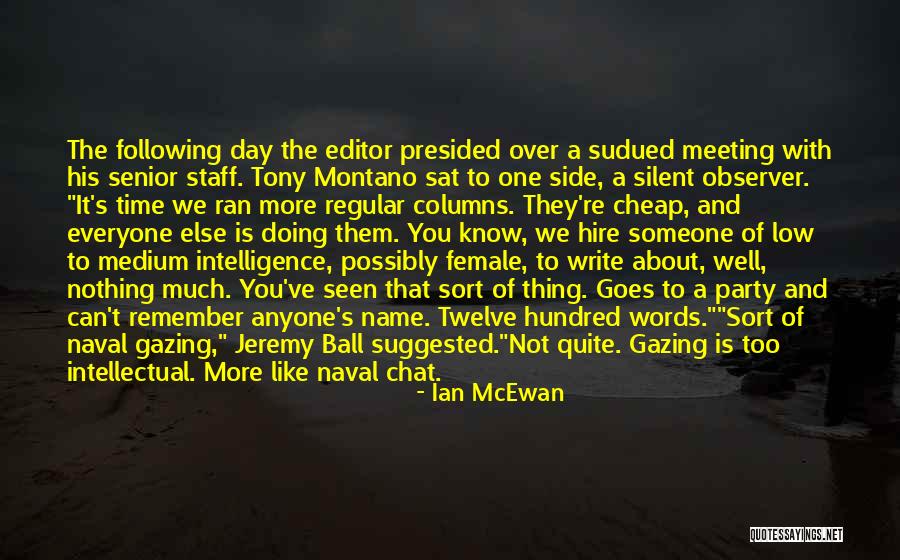 Meeting Someone Like You Quotes By Ian McEwan