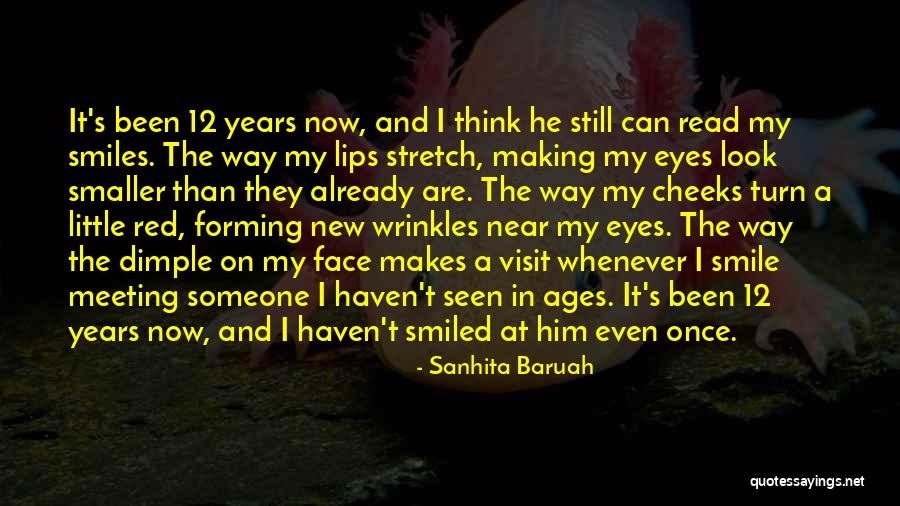 Meeting Someone New Love Quotes By Sanhita Baruah