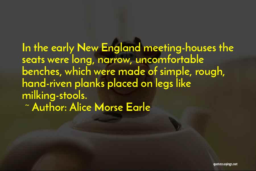 Meeting Someone New That You Like Quotes By Alice Morse Earle