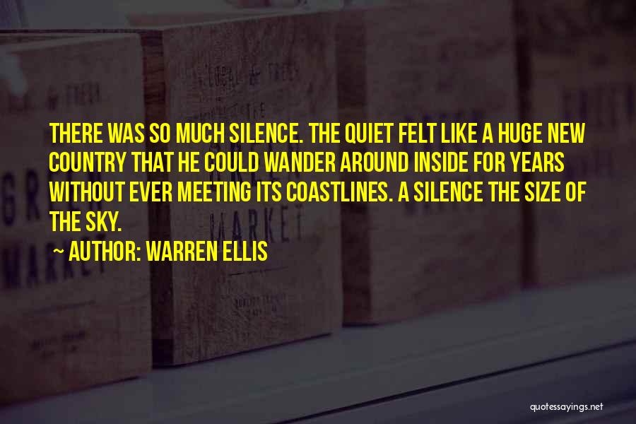 Meeting Someone New That You Like Quotes By Warren Ellis