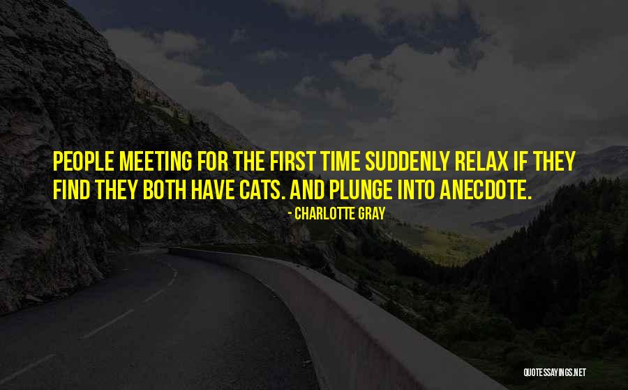 Meeting The First Time Quotes By Charlotte Gray Meeting The First Time Quotes By Charlotte Gray
