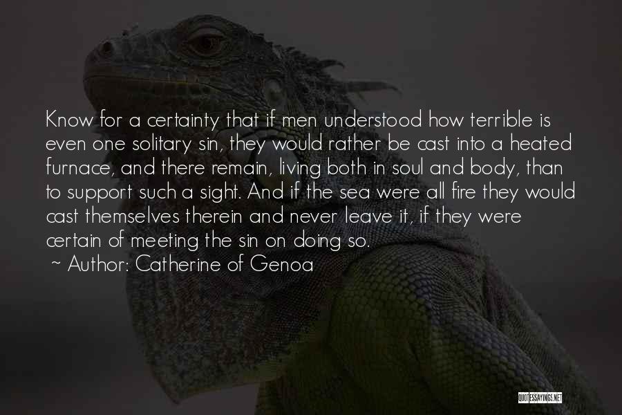 Meeting The One Quotes By Catherine Of Genoa