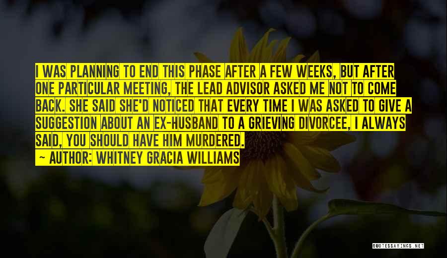 Meeting The One Quotes By Whitney Gracia Williams