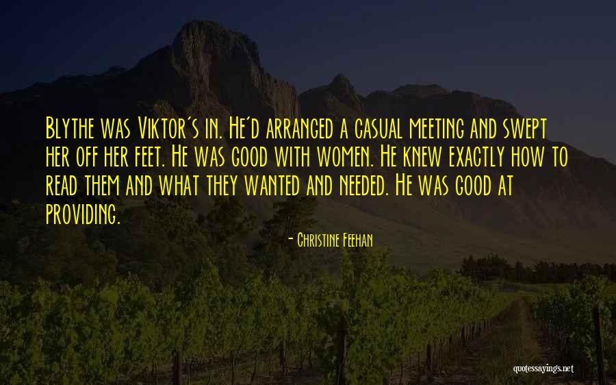 Meeting Women Quotes By Christine Feehan Meeting Women Quotes By Christine Feehan