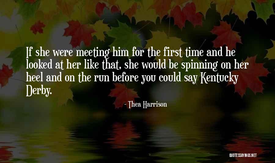 Meeting You For The First Time Quotes By Thea Harrison