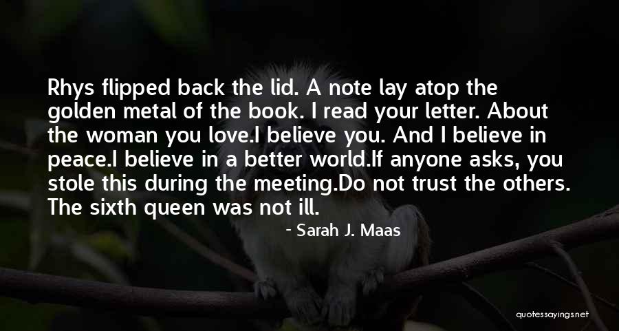 Meeting Your Love Quotes By Sarah J. Maas Meeting Your Love Quotes By Sarah J. Maas