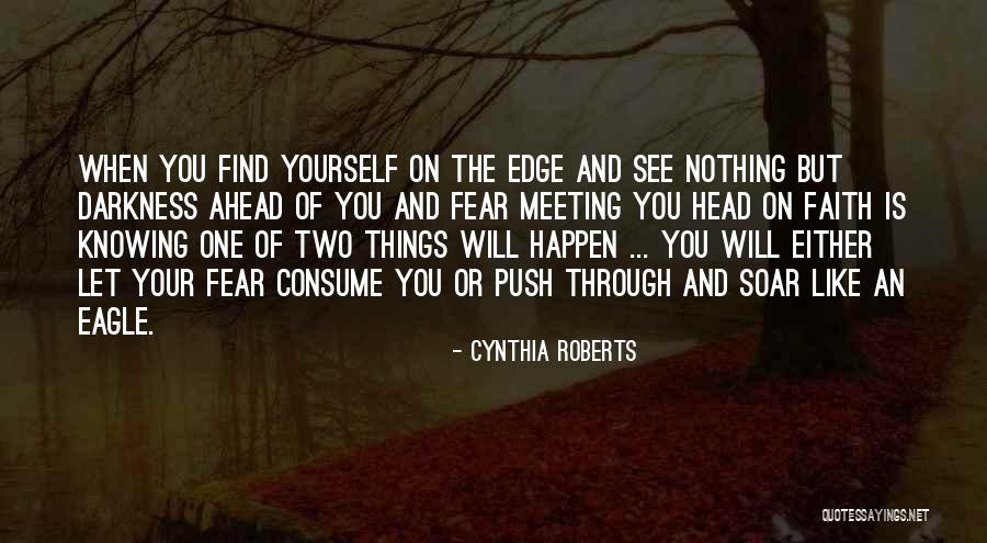 Meeting Yourself Quotes By Cynthia Roberts Meeting Yourself Quotes By Cynthia Roberts