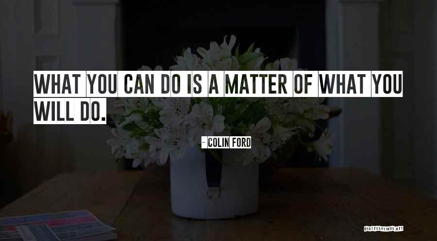 Megachurch Scandal Quotes By Colin Ford