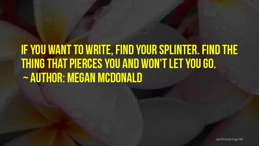 Megan McDonald Quotes 840693