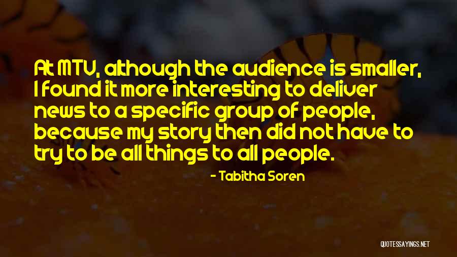 Megestrol Quotes By Tabitha Soren Megestrol Quotes By Tabitha Soren