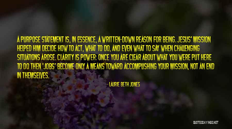 Megethos Quotes By Laurie Beth Jones Megethos Quotes By Laurie Beth Jones